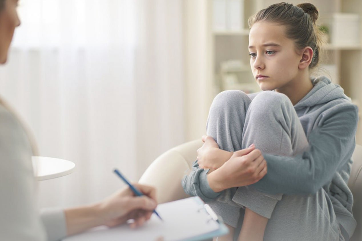 Подросток на приеме психотерапевта